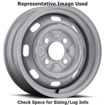 U.S. Wheel 131-55530 Series 131 15 X5.5  Wheel - Silver For VW Beetle/Ghia NEW • $117.39