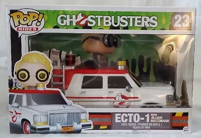 NEW Funk POP Rides Ghostbusters Ecto-1 With Jillian Holtzmann • £38.61