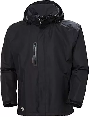 Helly Hansen Men's Manchester Work Utility Outerwear 990 Black 3XL UK • £88.71