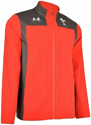 Under Armour WRU/Wales Rugby Player Issue Full Zip Coldgear Jacket-BNWT-RRP £89 • £29.99