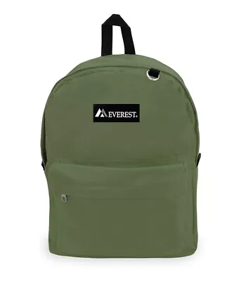 Everest Classic Backpack One Size OLIVE • $19.99