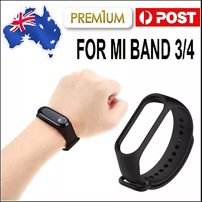 Xiaomi Mi Band 4 3 Silicone Wrist Strap Replacement Watchband Smart Bracelet • $7.99