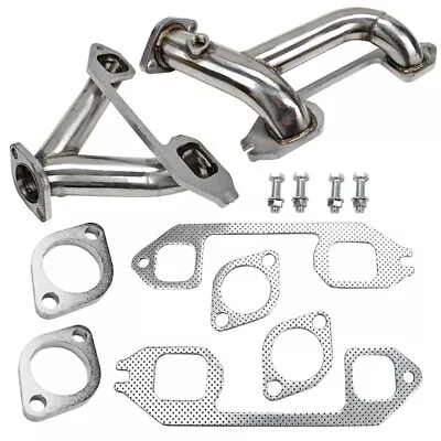 $89.99 • Buy For 1937-1962 Chevy 216/235/261 6 Cylinder Stainless Steel Race Manifold Headers