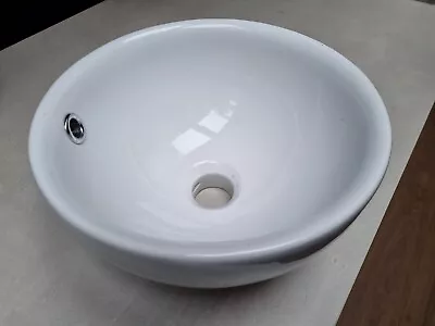 310/170mm Round Counter Top Basin White Cloakroom Bathroom Wash Sink • £20