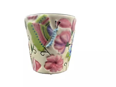 Yankee Candle Ceramic Spring Butterfly Floral Votive Candle Holder  • £13.50