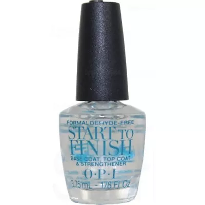 £2.49 • Buy OPI Start To Finish Top And Base Coat MINI 3.75ml Bottle ***FORMALDEHYDE-FREE***
