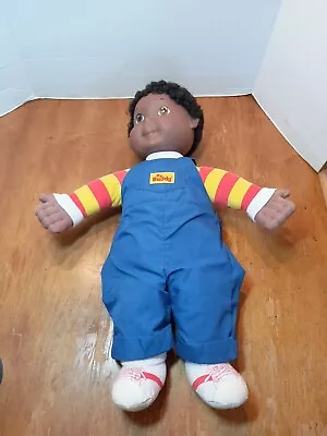 Vintage 1990 Playskool My Buddy African American 21  Boy Doll No Hat • $49.87