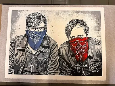 Mr. Brainwash Poster The Black Keys Los Angeles 10/5/12 • $2500