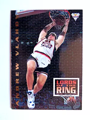 1994 Futera Nbl Lords Of The Ring *sample* Chase Card Lr6 Andrew Vlahov Nm • $6.40