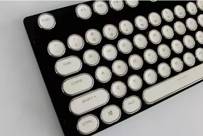 Steampunk Style Typewriter Mechanical Keyboard • $23.98