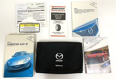 🚙 2011 Mazda Miata Mx5 Owners Manual Set Covertible Touring Roadster Rf • $92