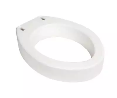 Raised Elevated Toilet Seat Riser For Elongated Toilet Compatible19 X 14 X 3.5 • $29