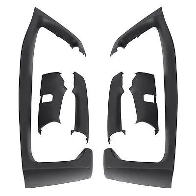 Pair Black Left + Right Mirror Arm Cover Set For Volvo VNL Truck 2004-2020 • $80.50