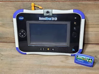 VTech InnoTab 3S 1588 Blue Kids 4.6  LCD WiFi Learning Tablet + 1 Game • $23.99