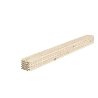 Greenes Fence Garden Stake Supporting Plants Untreated Wood 4 Ft. Long (25-Pack) • $41.28