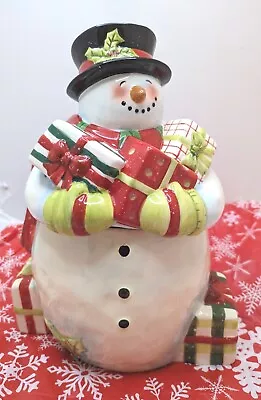 Certified International Susan Winget Snowman Cookie Jar  • $20