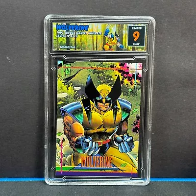1993 Skybox Marvel Wolverine #116 Mint 9 RazorSlabs  • $20