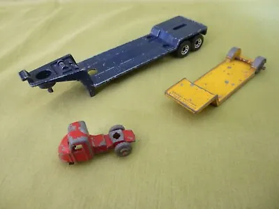 Early Lesney Scarab & 2 Trailers No Numbers. Early Axles.  • £5.99