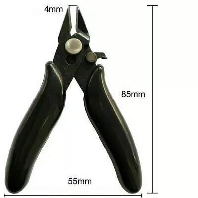 3.5 Inch Diagonal Side Pliers Mini Wire Cutter Non-slip Handle Cutting Pliers • $6.79