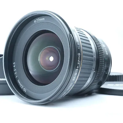 Canon EF-S 10-22mm F/3.5-4.5 USM  Near Mint  EW-83E 57504758 Lens For APS-C SLR • £184.15