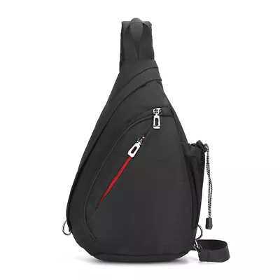 Outdoor Mens Sling Bag Chest Cross Body Bag Single Shoulder Backpack • $24.99