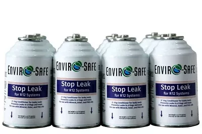 Envirosafe Stop Leak For R12 Auto A/C Stop Leak Case Of 12 Cans • $83