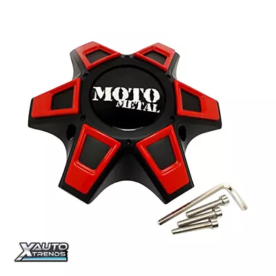 Moto Metal MO969 Wheel Center Cap 6 Lug Satin Black M-946SB • $42