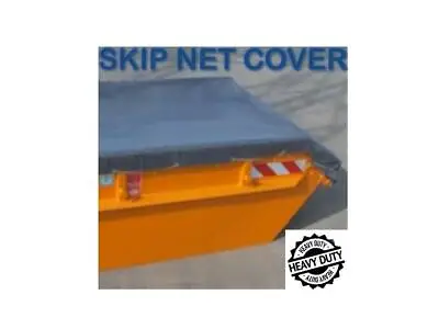 £38.50 • Buy Heavy Duty Skip Net Covers Any Size Available Made To Measure Free Rope