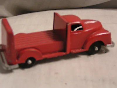 1940's-50's Manoil Made Red 4 1/2  Truck • $12