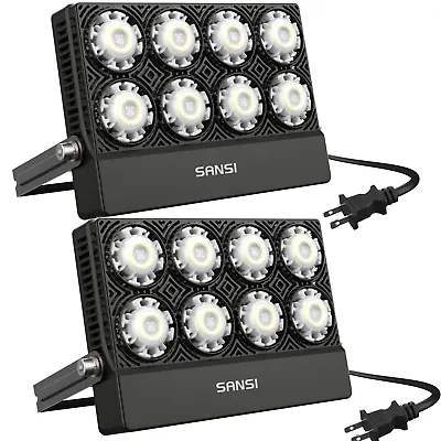 SANSI 50W LED Flood Light 5000lm 350W Equivalent 5700K Outdoor LED Work Light X2 • $20.99