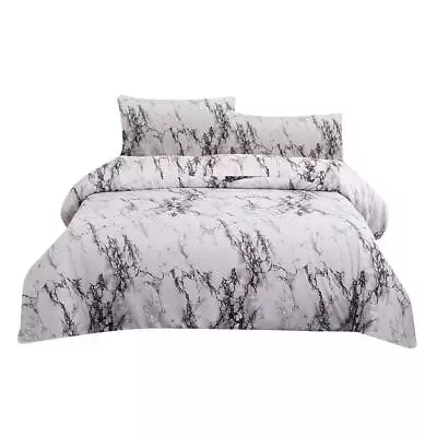 3-Pack Bedding Set Quilt Cover Pillow Cover Polyster King Queen Twin Size • £24.55