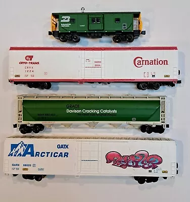 N Scale Freight Car Lot By Walthers (4) Cars • $35
