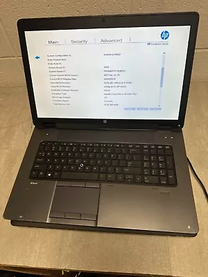 Lot Of 2- Hp Zbook 17 G2 Laptops - Intel I7-4610m 3.00ghz 8gb Ram No Hdd • $129.95