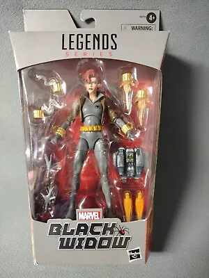NIB Marvel Legends - Black Widow - 6 In Action Figure -  Grey Suit - Hasbro New • $18