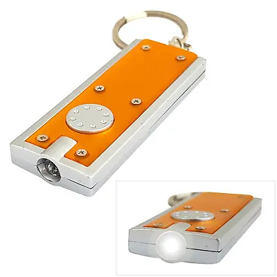 LED Keyring Torch Superbright Mini Handbag Pocket Keychain Flashlight Camping • £2.64