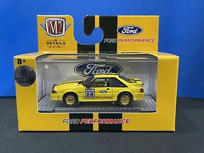 M2 Machines  1988 Ford Mustang GT Fox Body 1 Of 750 Chase - Castline 88 R59 • $24.88