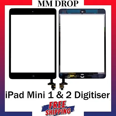 NEW IPad Mini 1 & 2 Complete Front Glass/Digitiser Touch Screen Assembly UK • £8.49