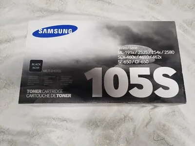 Samsung MLT-D105S Black Genuine 105S Toner Cartridge  NEW! Sealed • $54.99