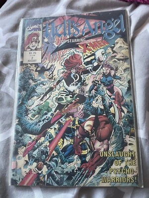 £4 • Buy Duo Set Hell’s Angel Co-Starring Xmen Including Onslaught Of The Psycho Warriors