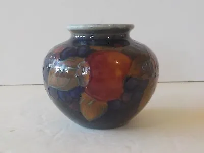 Moorcroft Art Pottery POMEGRANATE 2.75  Minature Vase C. 1916-18 • $299.99