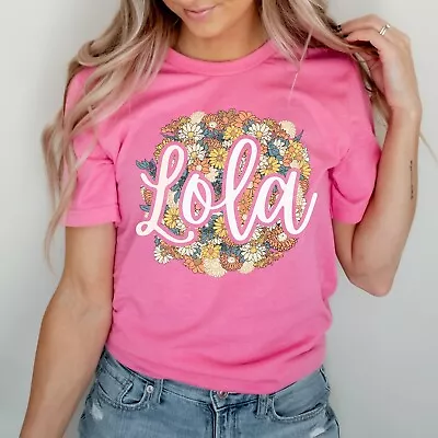 Lola Shirt For Mother's Day Gifts For Filipino Lola Shirts From Grandchildren • $24.99