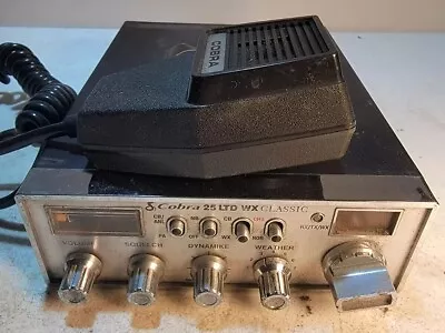 Cobra 25LTD Classic CB Radio- UNTESTED • $39.80