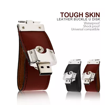 £7.19 • Buy Fashion Leather USB Flash Drive 2.0 Storage Memory Stick Portable Key Ring Lot