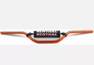 Renthal 7/8in. Mini Racer Handlebar - RC Mini Bend - Orange - 784-03-OR-03-219 • $55.99