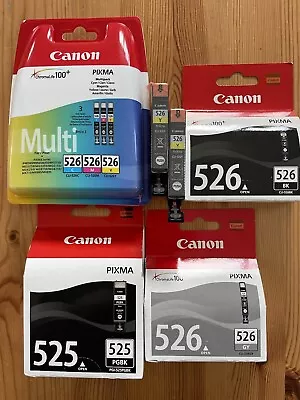 Canon Printer Ink Cartridges 525 526 • £19.99