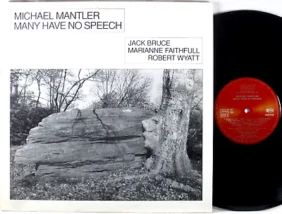 WATT/19 Michael Mantler MANY HAVE NO SPEECH Marianne Faithfull 1988 GERMANY NM • $19