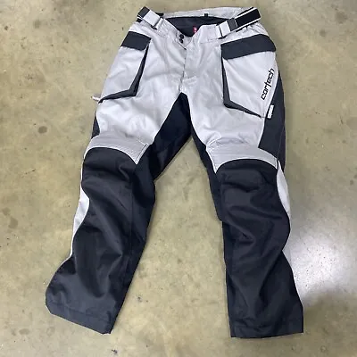 Cortech Sequoia XC Air Black/Gray Motorcycle Pants Size Large Padded/Armored • $129