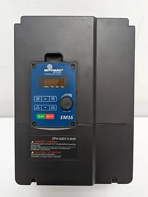 TECO E510-408-H3F 7.5HP 5.5KW 380V 415V 440V 480V 3 Phase Digital Phase Inverter • £649.95