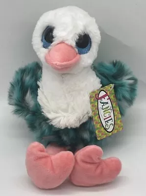 Fiesta Toys 12  Colorful Ostrich Bird Plush Stuffed Animal NWT • $12.99