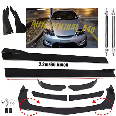 Front Bumper Lip /Side Skirt/ Strut Rods Rear Lip For HYUNDAI Tiburon 2003-2008 • $69.99